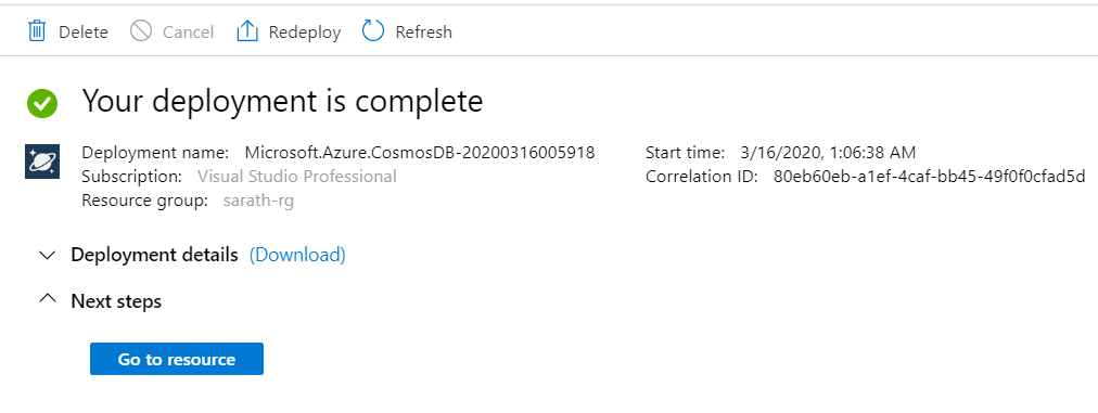 Create A Free Cosmos DB SQL API Account With Multi Write Regions